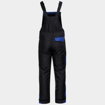 Salopetă de lucru PRISMA IARNĂ NEGRU / Stenso / Pantaloni vatuiti, de iarna