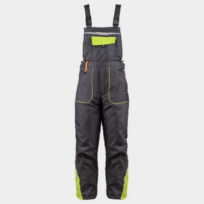 Salopetă de lucru PRISMA IARNĂ GRI / Stenso / Pantaloni vatuiti, de iarna