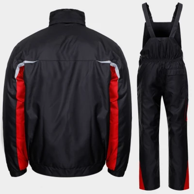 Costum de lucru KASTOR IARNĂ NEGRU / Stenso / Costume vatuite, de iarna