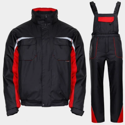 Costum de lucru KASTOR IARNĂ NEGRU / Stenso / Costume vatuite, de iarna