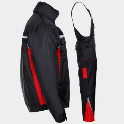 Costum de lucru KASTOR IARNĂ NEGRU / Stenso / Costume vatuite, de iarna