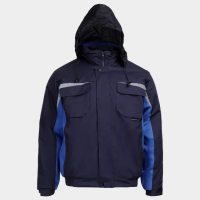 Costum de lucru KASTOR IARNĂ ALBASTRU BUMBAC / Stenso / Costume vatuite, de iarna