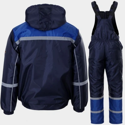 Costum de lucru COLLINS IARNĂ ALBASTRU / Stenso / Costume vatuite, de iarna