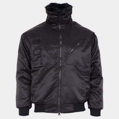 Geacă de lucru BN PILOT NEGRU / Stenso / Scurte, Jachete impermeabile de iarna