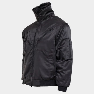 Geacă de lucru BN PILOT NEGRU / Stenso / Scurte, Jachete impermeabile de iarna