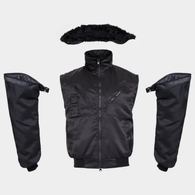 Geacă de lucru BN PILOT NEGRU / Stenso / Scurte, Jachete impermeabile de iarna