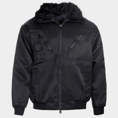 Geacă de lucru BN PILOT NEGRU / Stenso / Scurte, Jachete impermeabile de iarna