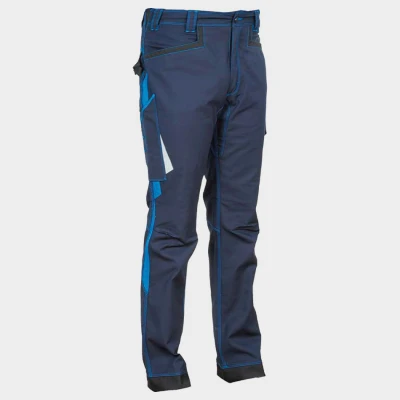 Pantalon de lucru BARRERIO ALBASTRU MARIN / Stenso / Pantaloni salopeta talie
