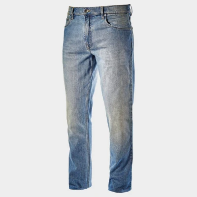 Pantaloni denim pentru bărbați DIADORA PANT STONE 5PKT ALBASTRU / Stenso / Pantaloni blugi (jeans)