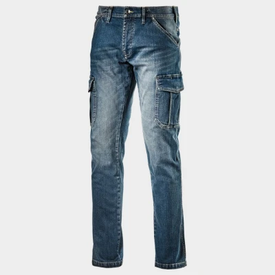 Pantaloni denim pentru bărbați DIADORA PANT CARGO STONЕ / Stenso / Pantaloni blugi (jeans)