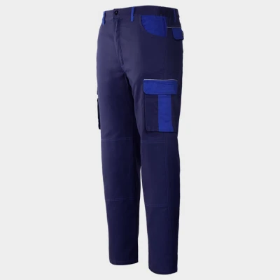 Pantaloni de lucru ASIMO ALBASTRU / Stenso / Pantaloni salopeta talie