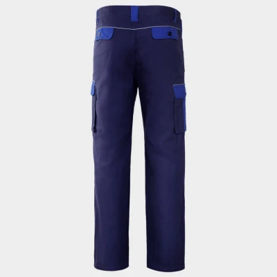 Pantaloni de lucru ASIMO ALBASTRU / Stenso / Pantaloni salopeta talie