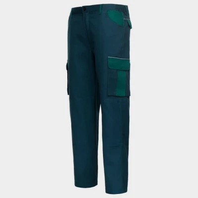 Pantaloni de lucru ASIMO VERDE / Stenso / Pantaloni salopeta talie