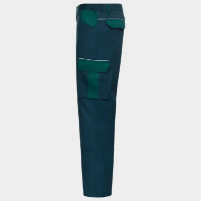 Pantaloni de lucru ASIMO VERDE / Stenso / Pantaloni salopeta talie
