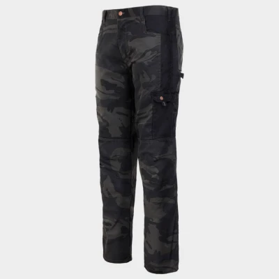 Pantaloni de camuflaj KAMO / Stenso / Pantaloni salopeta talie