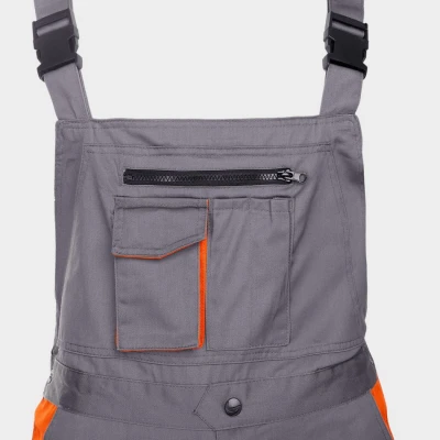 Salopetă de lucru CARGO DM / Stenso / Pantaloni salopeta cu pieptar