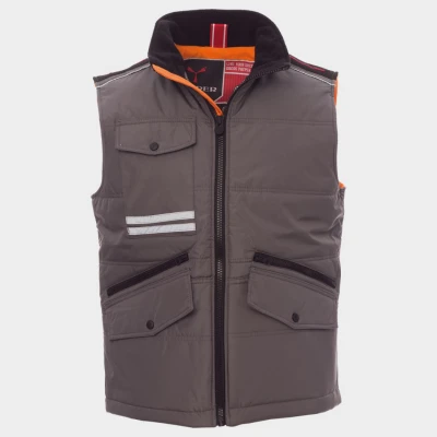 Vestă de lucru PAYPER MIG 2.0 GRI INCHIS / Stenso / Veste vatuite, de iarna