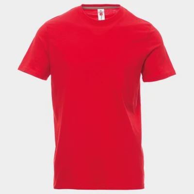 Tricou PAYPER SUNSET ROȘU / Stenso / Tricouri la baza gatului