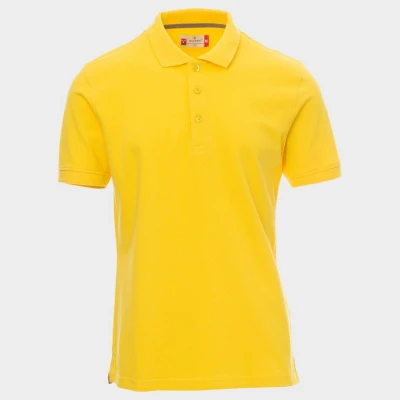 Tricou polo PAYPER VENICE GALBEN / Stenso / Tricouri POLO (cu guler si nasturi)