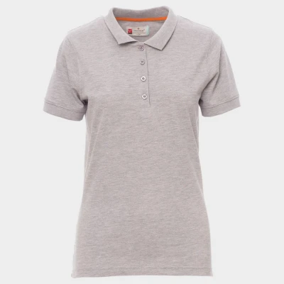 Tricou polo pentru femei PAYPER VENICE MELANGE / Stenso / Tricouri POLO (cu guler si nasturi)