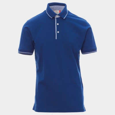 Tricou polo PAYPER CAMBRIDGE ALBASTRU REGAL / Stenso / Tricouri POLO (cu guler si nasturi)