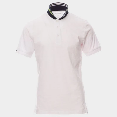 Tricou polo PAYPER NAUTIC ALB / Stenso / Tricouri POLO (cu guler si nasturi)