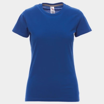 Tricou pentru femei PAYPER SUNSET ALBASTRU REGAL / Stenso / Tricouri la baza gatului