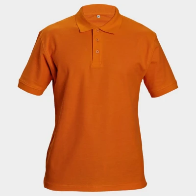 Tricou polo KEYA PORTOKALIU / Stenso / Tricouri POLO (cu guler si nasturi)