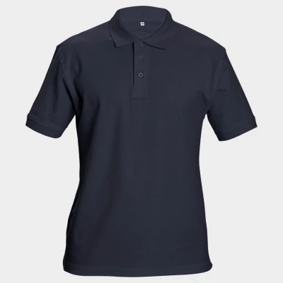 Tricou polo KEYA ALBASTRU MARIN / Stenso / Tricouri POLO (cu guler si nasturi)