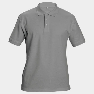Tricou polo KEYA GRI / Stenso / Tricouri POLO (cu guler si nasturi)