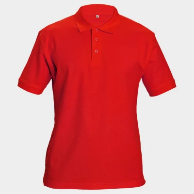 Tricou polo KEYA ROȘU / Stenso / Tricouri POLO (cu guler si nasturi)