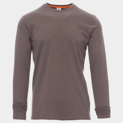 Tricou cu mânecă lungă PAYPER PINETA GRI INCHIS / Stenso / Tricouri cu maneca lunga