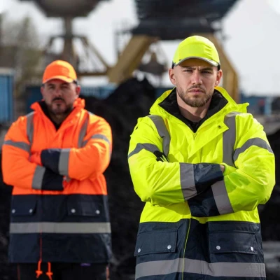 Jachetă HV PAROS 3 în 1 PORTOCALIU / Stenso / Reflectorizanta