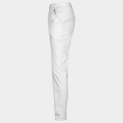 Unisex pantaloni BARISA ALB / Stenso / Sanitara, Asistenti medicali, Curatenie