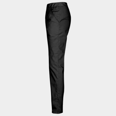 Unisex pantaloni BARISA NEGRU / Stenso / Pantaloni salopeta talie
