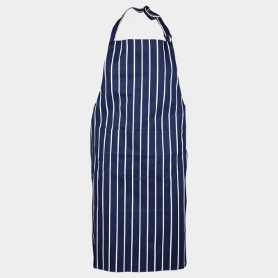 Șorț cu pieptar CHEFS S855 ALBASTRU / Stenso / HoReCa