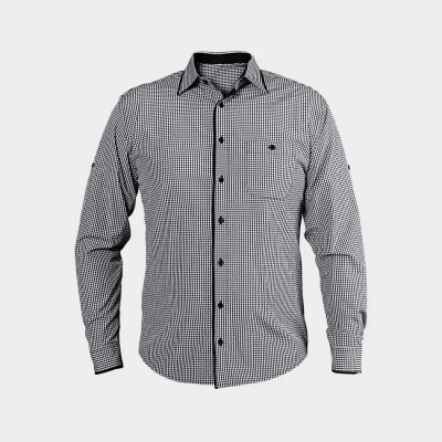 Cămașă pentru bărbați FLORIS NEGRU / Stenso / Camasi