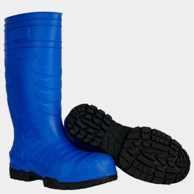 Cizme de lucru și protecție SAFEST BLUE S5 SRC / Stenso / Cizme protectie PVC, apa noroi, galosi PVC