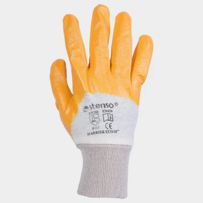 Mănuși imersate în nitril HAZEL YELLOW / Stenso / Textile impregnate in nitril