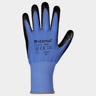 Mănuși imersate în nitril XEMA / Stenso / Textile impregnate in nitril
