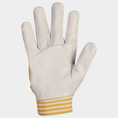 Gmaterial textilN Mănuși din piele și material textil GILT / Stenso / Piele cu textil