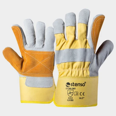 Mănuși din piele și textile GOBI / Stenso / Piele cu textil