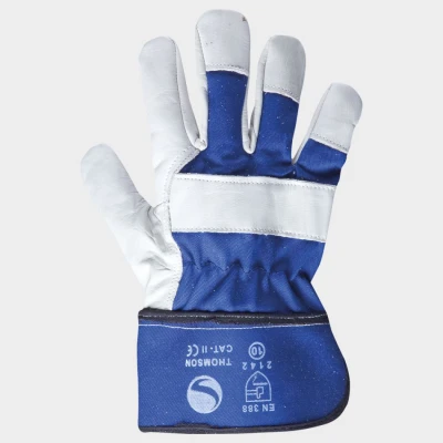 Mănuși din piele și textile THOMSON / Stenso / Piele cu textil