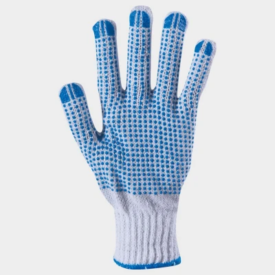 Mănuși tricotate RULER BLUE / Stenso / Textile impregnate in PVC