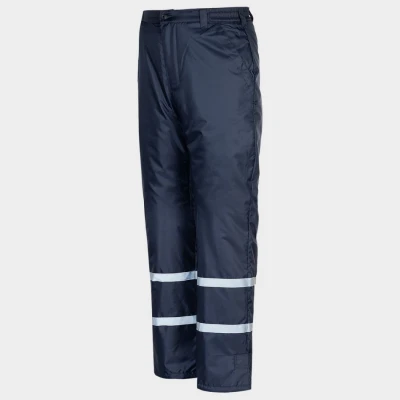 Pantaloni de lucru COLLINS IARNĂ ALBASTRU / Stenso / Pantaloni vatuiti, de iarna
