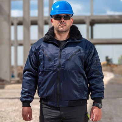 Geacă de lucru BN PILOT ALBASTRU MARIN / Stenso / Scurte, Jachete impermeabile de iarna