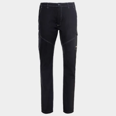 Pantalon de lucru PAYPER WORKER NEGRU / Stenso / Pantaloni salopeta talie