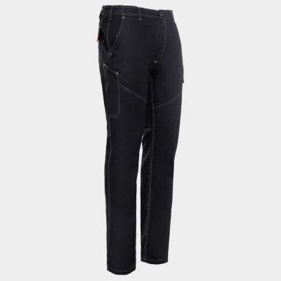 Pantalon de lucru PAYPER WORKER NEGRU / Stenso / Pantaloni salopeta talie