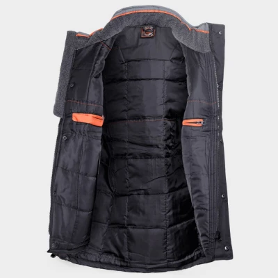 Vestă de lucru PRESTON NEGRU / Stenso / Veste vatuite, de iarna