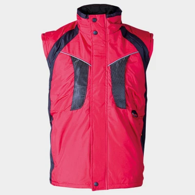 Vestă de lucru NYALA ROȘU / Stenso / Veste vatuite, de iarna
